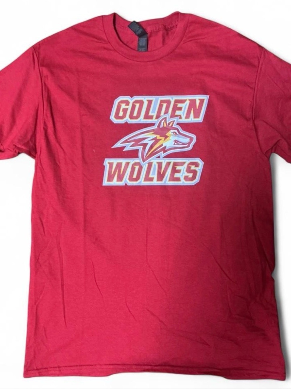Alvernia University Golden Wolves Tee NWT Medium by Gildan